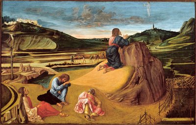 The Agony in the Garden, circa 1465 by Giovanni Bellini