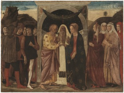 The Marriage of the Virgin by Giovanni Bellini