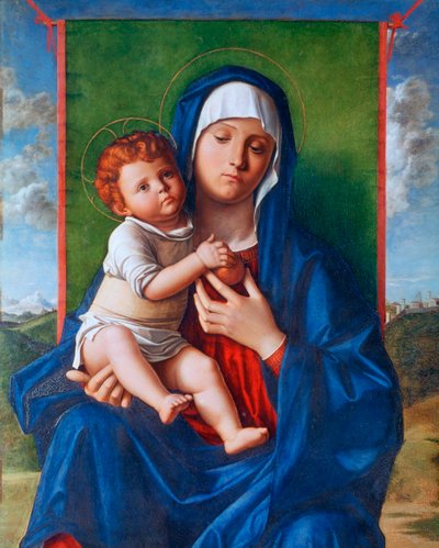 The Virgin and Child, c1480-1490 by Giovanni Bellini