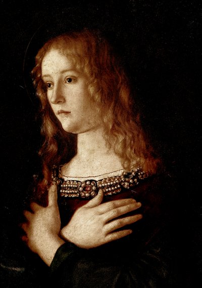 Virgin and Child with Saint Catherine of Alexandria and Saint Mary Magdalene by Giovanni Bellini