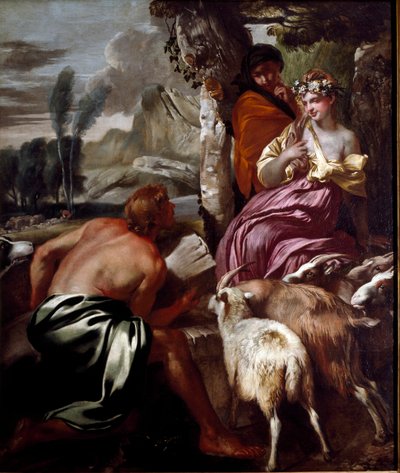 Jacob Meets Rachel at the Well by Giovanni Benedetto Castiglione