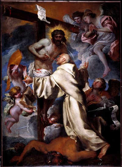 Mystical Vision of St Bernard by Giovanni Benedetto Castiglione