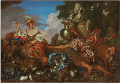 Circe Changing the Companions of Ulysses into Boars by Giovanni Benedetto Castiglione