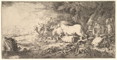 Entry of the Animals into Noah
