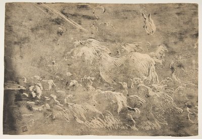 Noah and the Animals Entering the Ark, 1650-55 by Giovanni Benedetto Castiglione