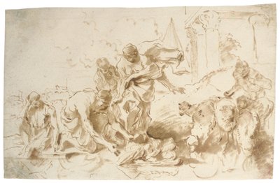 The Finding of Moses by Giovanni Benedetto Castiglione