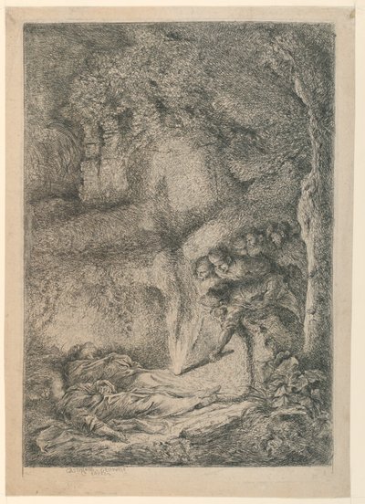 The Finding of the Bodies of St. Peter and St. Paul by Giovanni Benedetto Castiglione