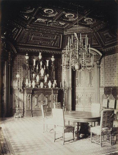 The Stroganov Palace in Saint Petersburg. The Dining Room by Giovanni Bianchi