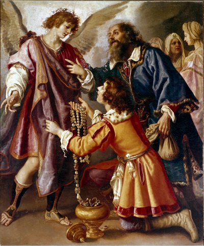 The Archangel Raphael Refusing Tobie