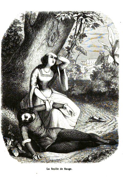 Decameron - Fourth Day, Story 7 - The Sage Leaf by Giovanni Boccaccio