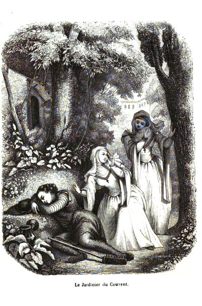 Decameron - Third Day, Story 1 - The Gardener of the Convent by Giovanni Boccaccio