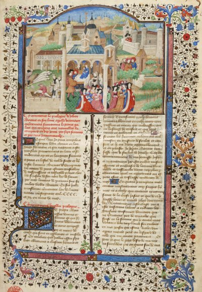 Decameron, Departure of the Storytellers from Florence by Giovanni Boccaccio