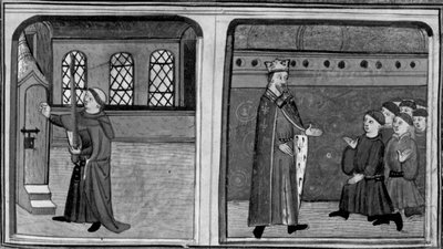 Decameron, A groom knocks at the queen