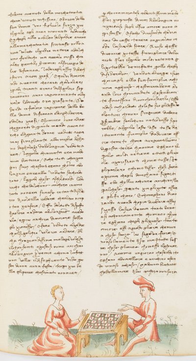 Decameron, A Beating: Anichino and Beatrice Galluzzi, Seventh Day, Tale 7. by Giovanni Boccaccio