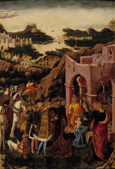 The Adoration of the Magi, ca 1442-1445 by Giovanni Boccati or Boccatto