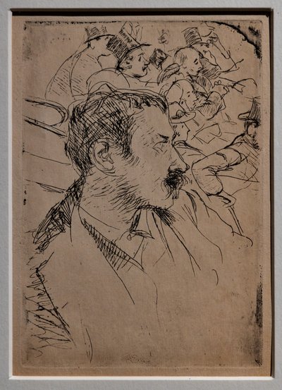 At the Opera in Paris, c.1880 by Giovanni Boldini