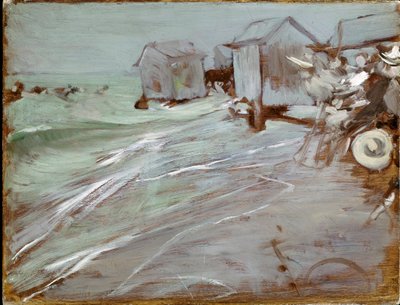 Ostend Beach by Giovanni Boldini