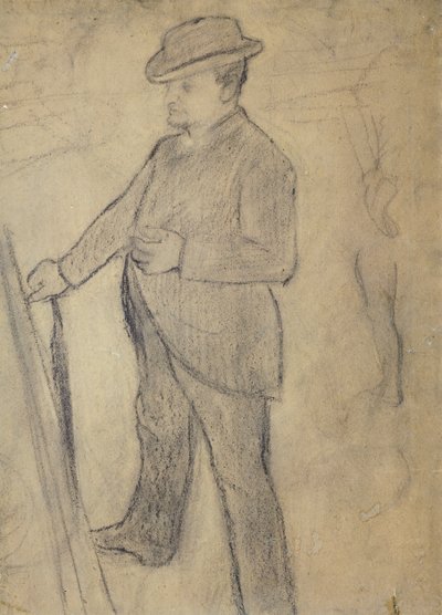 Portrait of Boldini (by Edgar Degas) by Giovanni Boldini