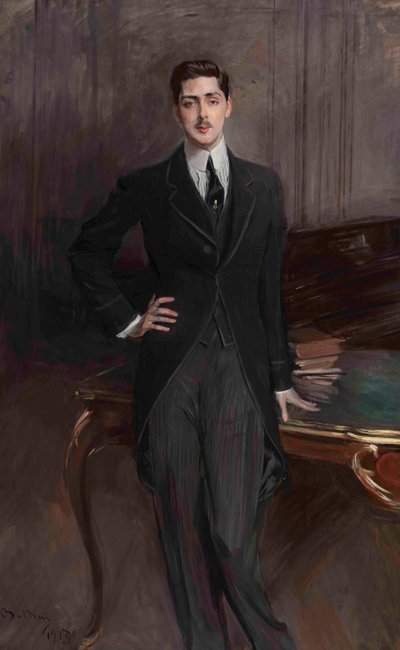 Portrait of Count Sergey Platonovich Zubov by Giovanni Boldini