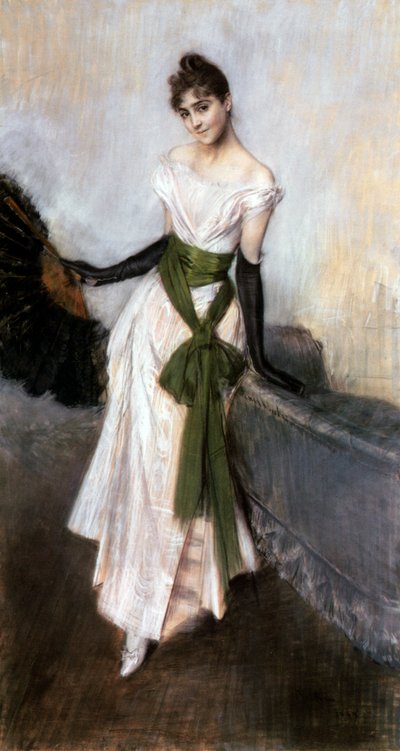 Portrait of Emiliana Concha de Ossa by Giovanni Boldini