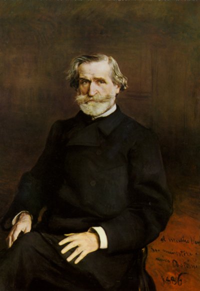 Portrait of Giuseppe Verdi by Giovanni Boldini