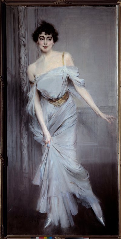 Portrait of Madame Charles Max by Giovanni Boldini