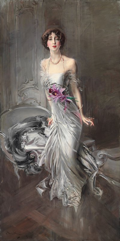 Portrait of Madame Eugene Doyen by Giovanni Boldini