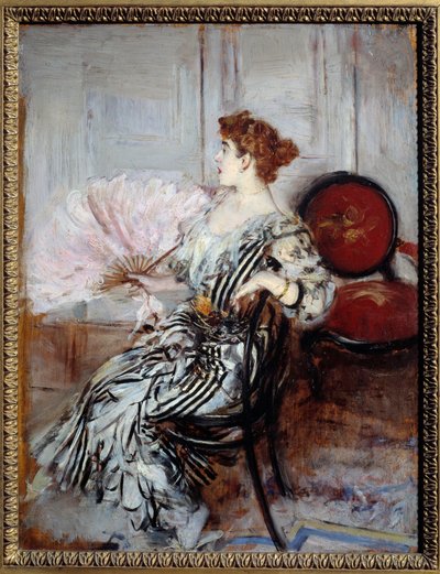 Portrait of Madame Torri, Dancer at the Opera by Giovanni Boldini