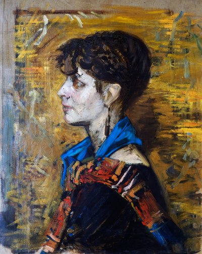 Portrait of the Woman or the Gypsy Woman by Giovanni Boldini