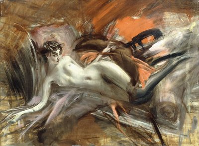 Reclining Nude by Giovanni Boldini