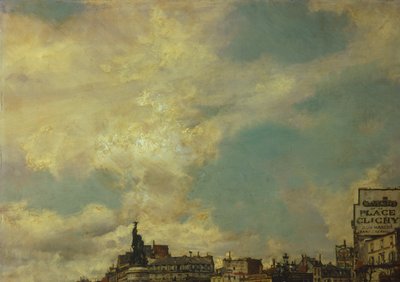 The Sky (detail) by Giovanni Boldini