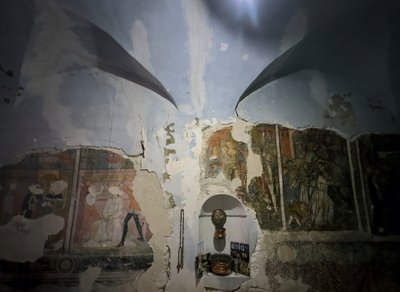Oratory of the Chapel of the White Penitents, Tende, 2024 by Giovanni Canavesio