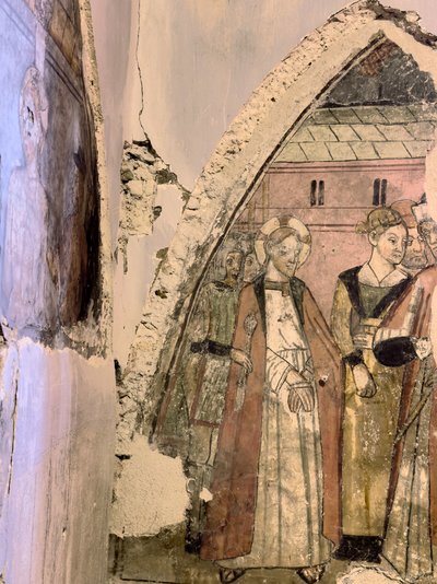 Oratory of the Chapel of the White Penitents, Tende, 2024 by Giovanni Canavesio