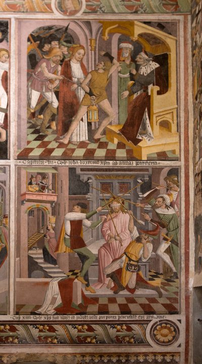 Scenes from the life of Christ by Giovanni Canavesio