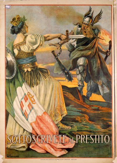 First World War, Subscribe to the Loan by Giovanni Capranesi