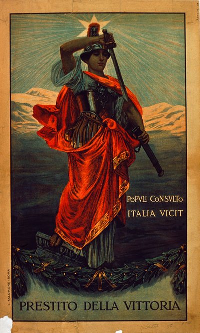 Italian Military Poster, WWI: 