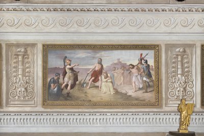 The Martyrdom of Saint Mathew, from Stories of Christ by Giovanni Chiarini