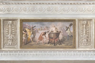 The Martyrdom of Saint John the Evangelist in Rome by Giovanni Chiarini
