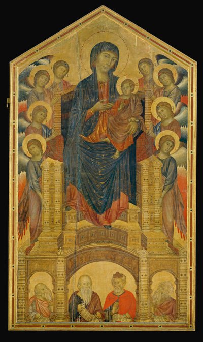 Madonna of the Holy Trinity by Giovanni Cimabue