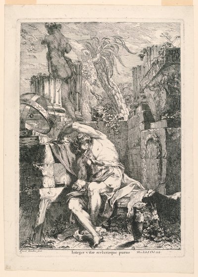 Integer vitae scelerisque purus (Horace, Odes. Book I,22) by Giovanni David