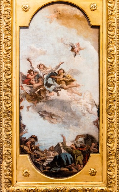 Assumption by Giovanni Domenico (circle of) Tiepolo