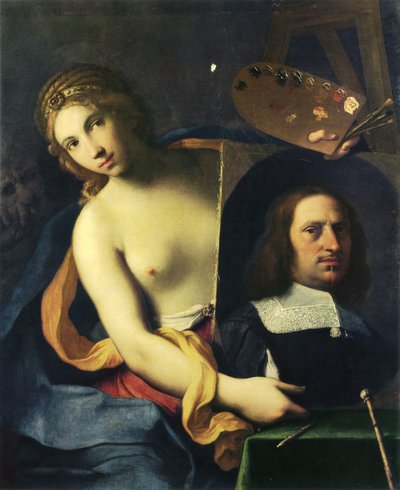 Allegory of Painting by Giovanni Domenico Cerrini