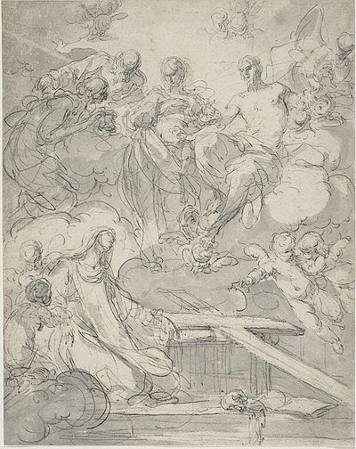 Stigmatization of Saint Maria Maddalena de
