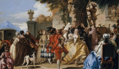 A Dance in the Country by Giovanni Domenico Tiepolo