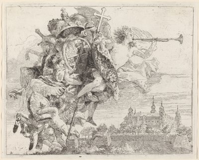 Arms of Karl Philip von Greiffenklau, Prince-Bishop of Würzburg by Giovanni Domenico Tiepolo