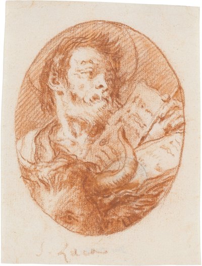 Saint Luke by Giovanni Domenico Tiepolo