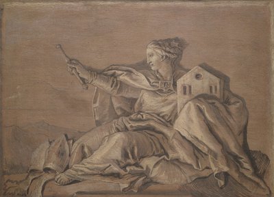 Europe by Giovanni Domenico Tiepolo