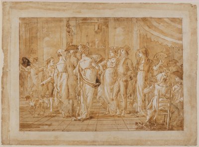 "In Piazza" by Giovanni Domenico Tiepolo