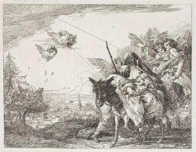 Joseph Adoring the Child, who is Held in Mary