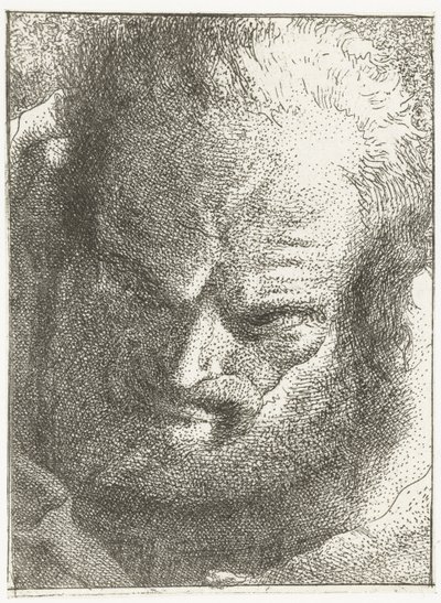 Man Looking Down by Giovanni Domenico Tiepolo